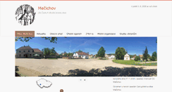 Desktop Screenshot of mecichov.cz