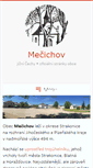 Mobile Screenshot of mecichov.cz
